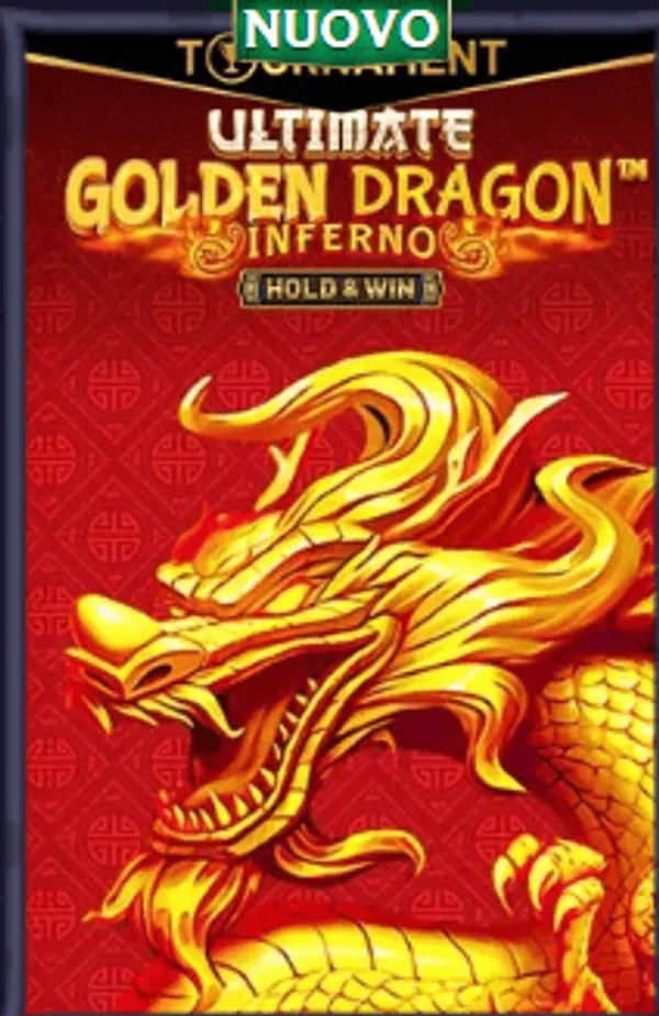 Ultimate golden dragon inferno hold and win